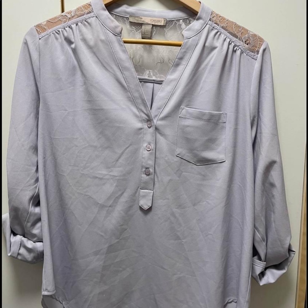 Forever 21 Lavendar Blouse